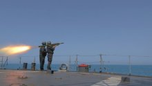 Navy Carries Out Firing Exercise with Mobile Coastal Defence Missile System