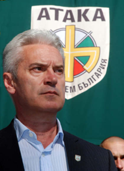Ataka Leader Siderov Confers with Crimea's Head Aksyonov