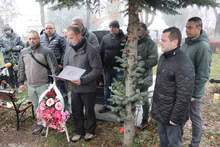 В Русе бе почетена паметта на загиналия преди 18 години в Кербала Антон Петров