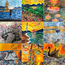 В Разград е подредена атрактивна изложба на млада авторка, започнала да рисува заради коронавируса