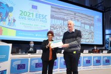 Асоциация на пенсионери получи европейска награда за гражданско общество и опазване на климата