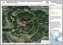 Земетресение с магнитуд 3,1 по Рихтер е регистрирано в близост до град Хаджидимово