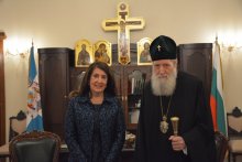 Патриарх Неофит прие на среща посланика на САЩ у нас Херо Мустафа