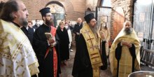 В ротондата "Св. Георги" беше осветена скулптура на Св. великомъченик Георги Победоносец
