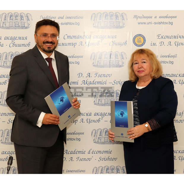 Стопанската академия в Свищов ще предоставя икономически анализи на БТА; информационната агенция ще дава възможност за стажове на студенти