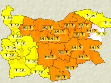 Orange Alert in 21 Regions for Scorching Weather