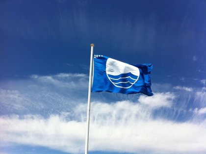 Dunes Beach Waving Blue Flag for Twenty-five Years