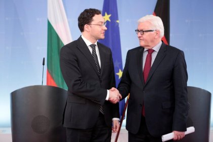 Foreign Ministers Mitov, Steinmeier Meet