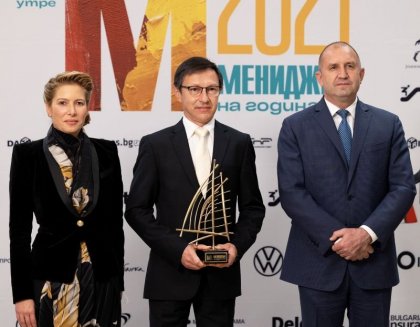 BORICA CEO Vichev Wins Prestigious Manager of Year 2021 Award