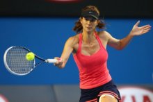 Bulgarian Tennis Player Pironkova Advances to Round Two in US Open