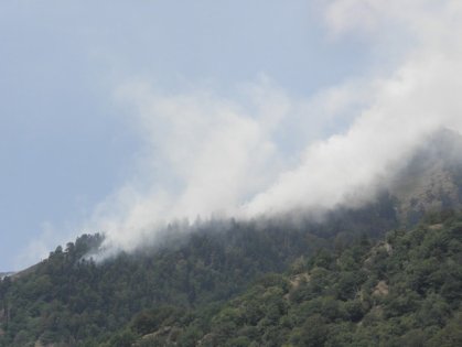 Fire in Mount Rila Put under Control