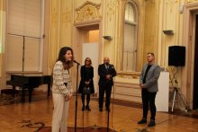 Белгийска кралица лично подписа дипломата на Виктория Василенко