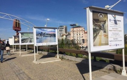 Фотоизложба показва знакови съоръжения от пътната, образователната и екологичната инфраструктура в столицата Фотоизложба показва знакови съоръжения от пътната, образователната и екологичната инфраструктура в столицата