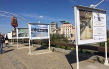 Фотоизложба показва знакови съоръжения от пътната, образователната и екологичната инфраструктура в столицата