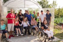 Crop Ripens Rapidly in Bulgaria's First Sheltered-Employment Vegetable Garden
