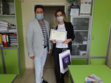 Студентка от ВТУ спечели конкурс за есе на тема „Професията, която ме прави щастлив“